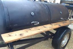 BBO Pit on 7 ft Trailer