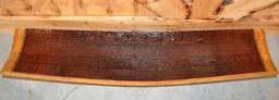 Handcrafted Wine Barrel Oak Centerpiece
