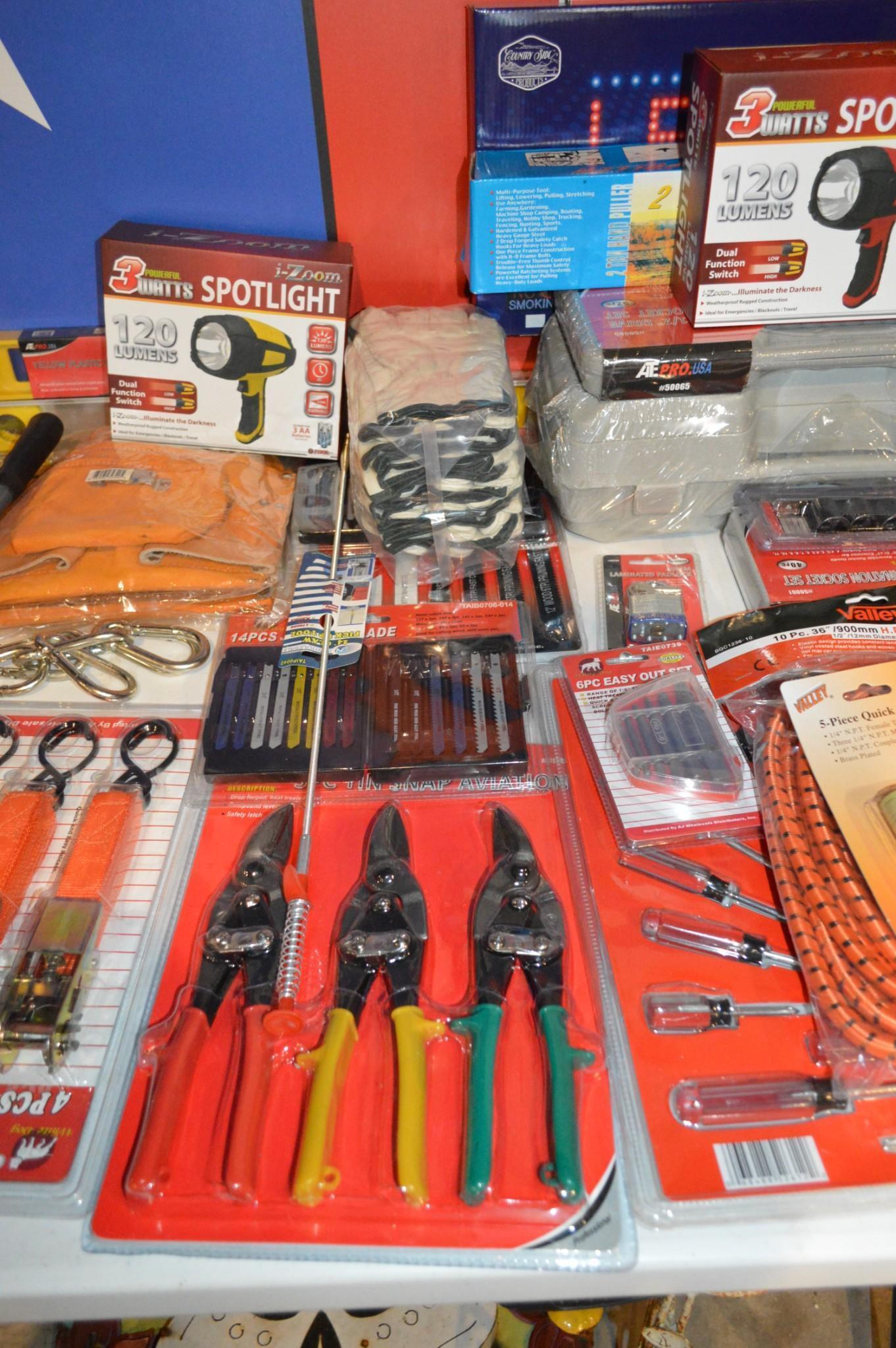 Various Tools - All New - All 1 Lot