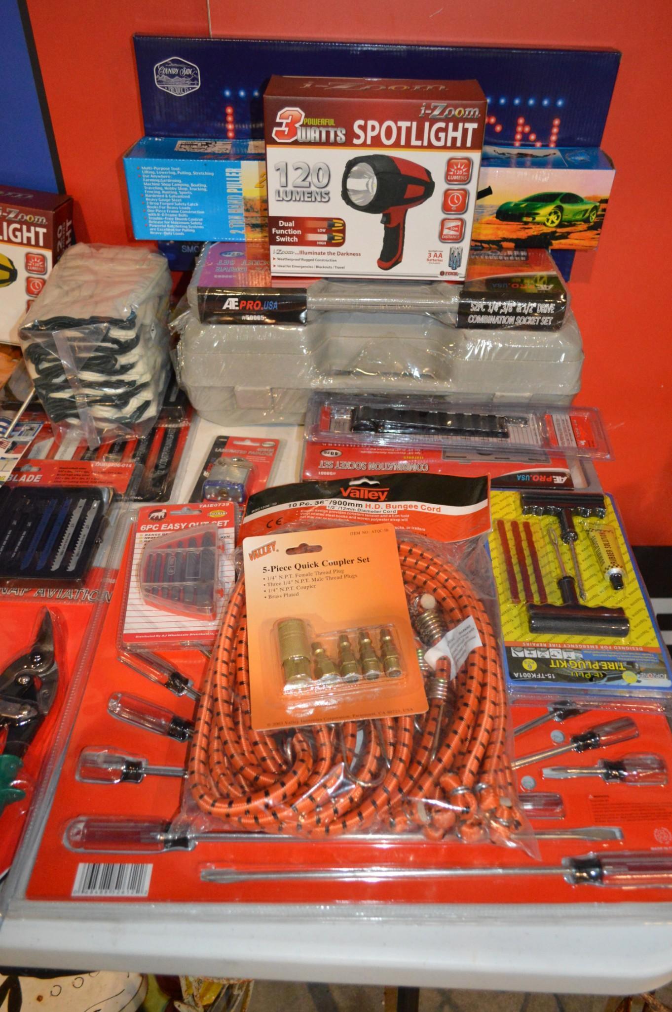 Various Tools - All New - All 1 Lot