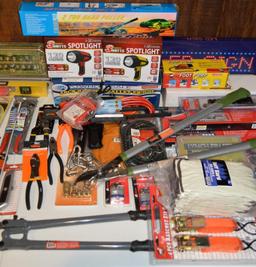Various Outdoor and Tool Items - All New - All 1 Lot