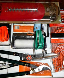 Various Cords and Tools - All New - All 1 Lot