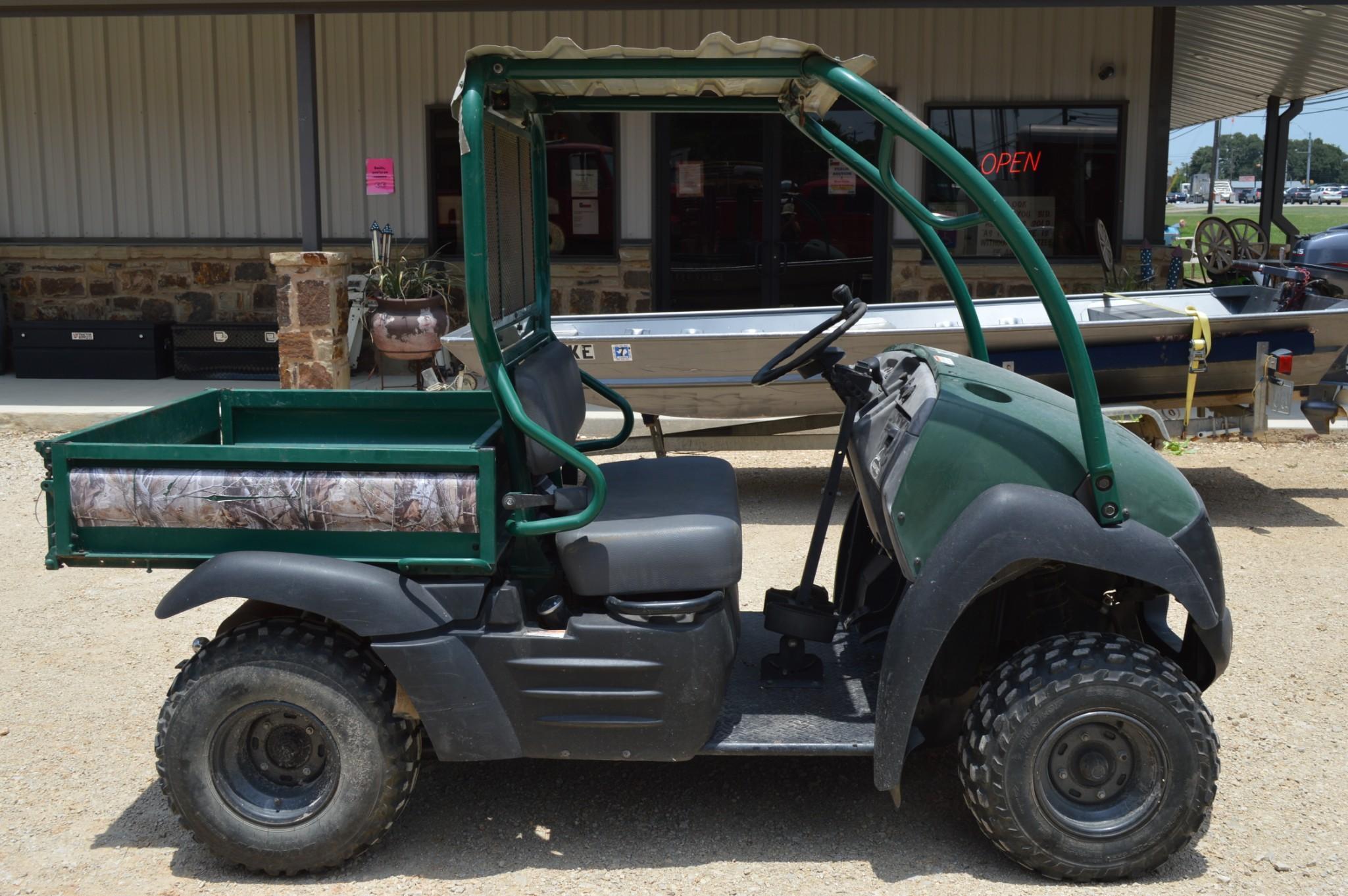 2007 Kawasaki 400B UTV, Gasoline