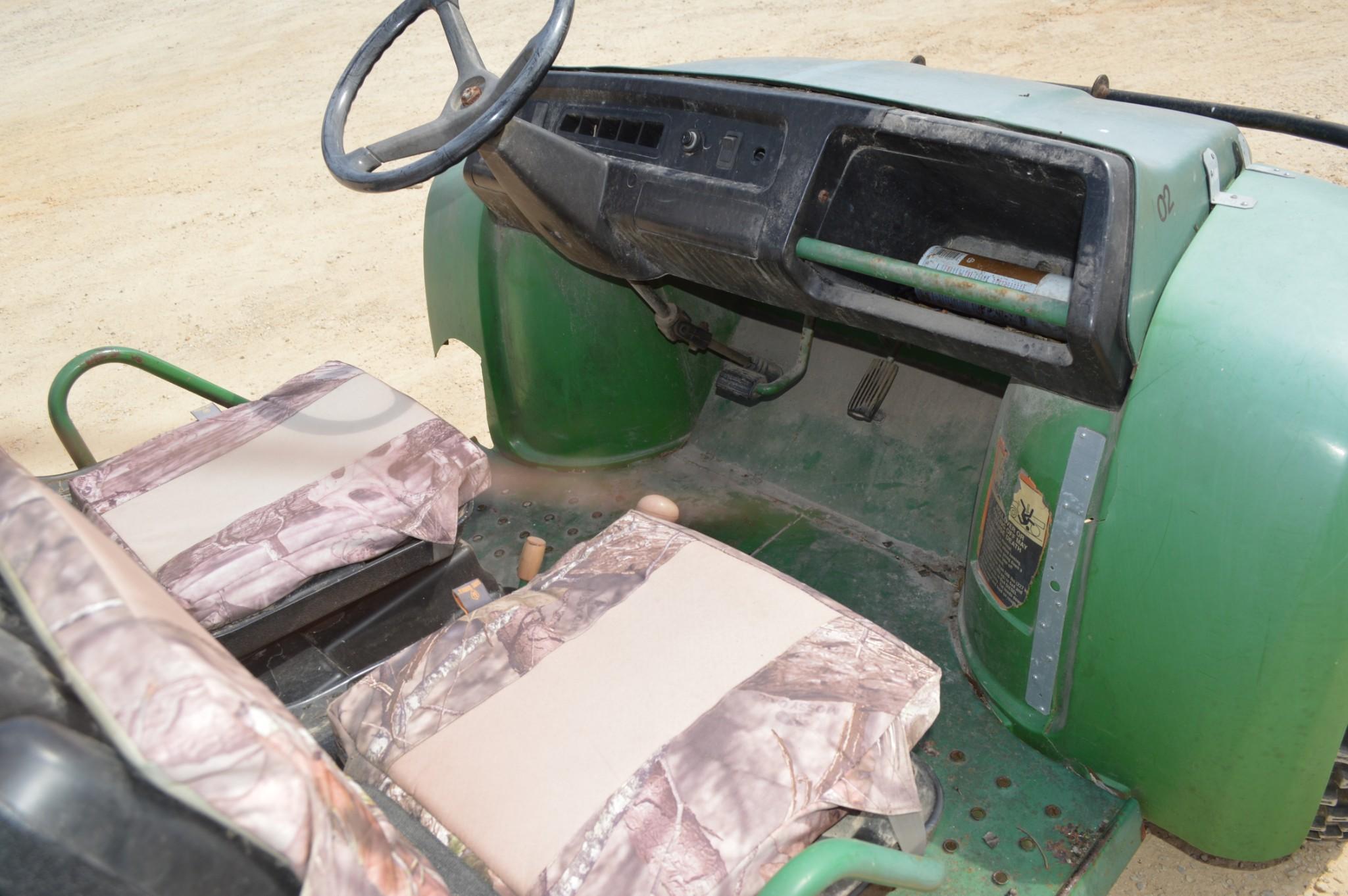 2003 John Deere Gator 6x4, Gas, with Dump Bed