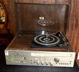 Sharp AM/FM, 8 Track, Record Player