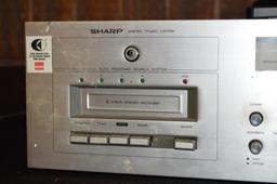 Sharp AM/FM, 8 Track, Record Player