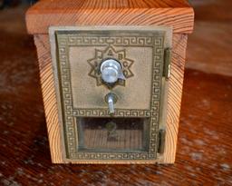 Antique/Vintage Post Office Lock Box