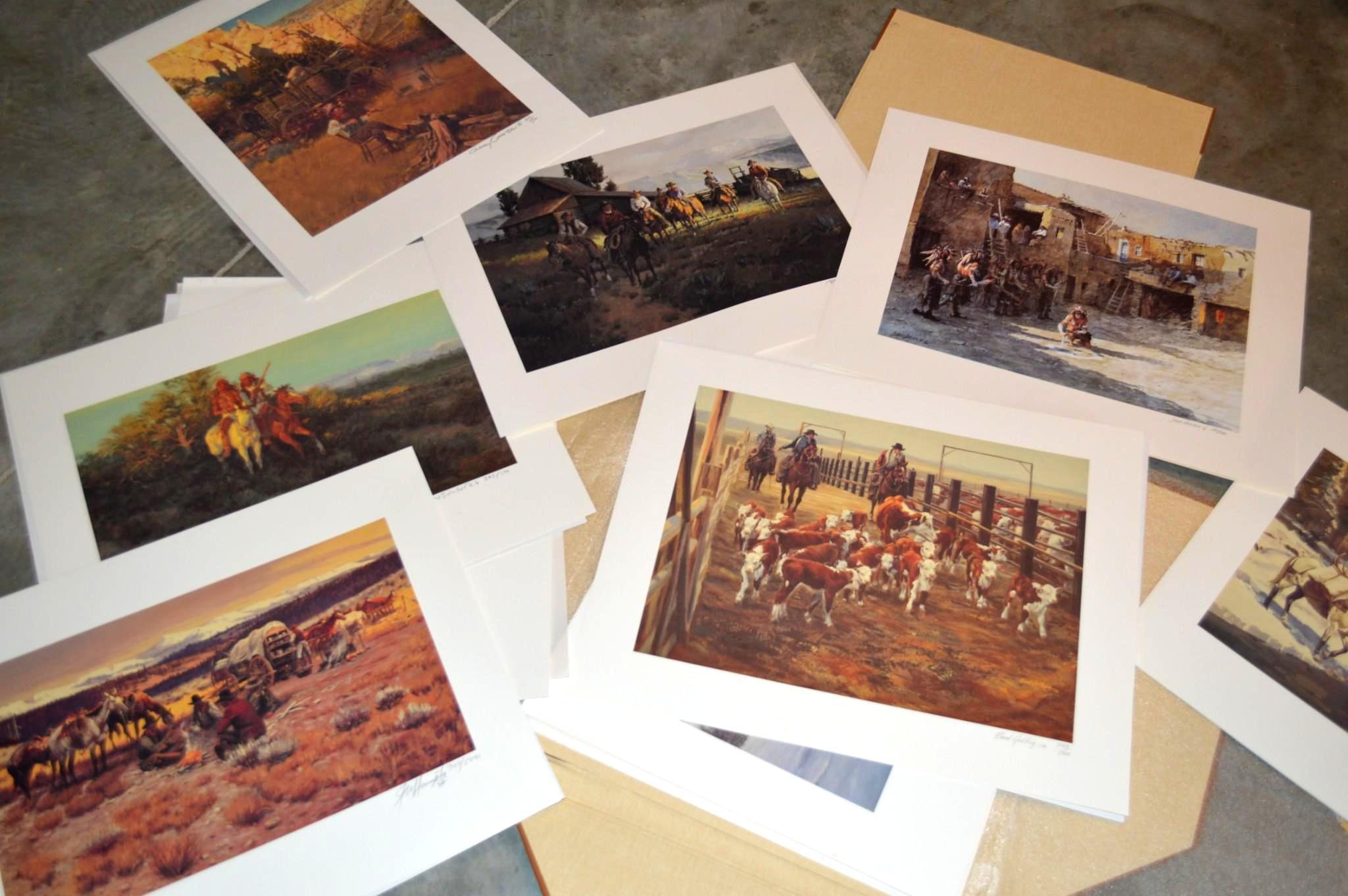 Cowboy Artists of America Print Collection Portfolio