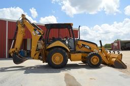 Holt Caterpillar 416E Extendahoe Backhoe Loader, 4WD, Diesel