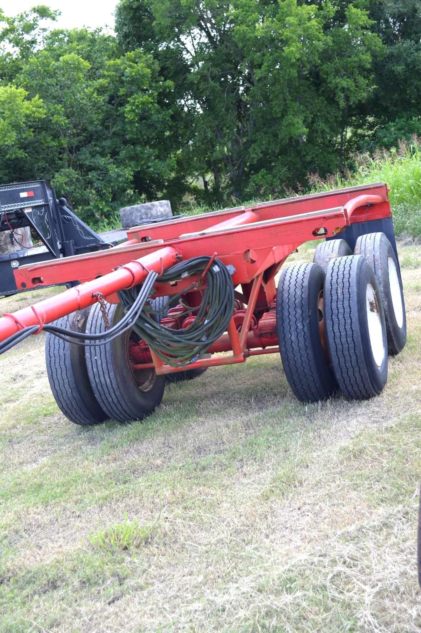 1968 Nabors 2 Axle Pole Trailer