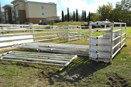 Back Pens for Roping Arena - Includes Calf Chute, Steer Chute, Boxes etc.