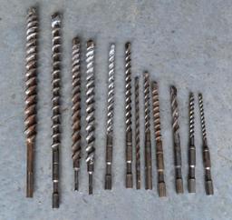 Hammer Drill Bits - 12 Total