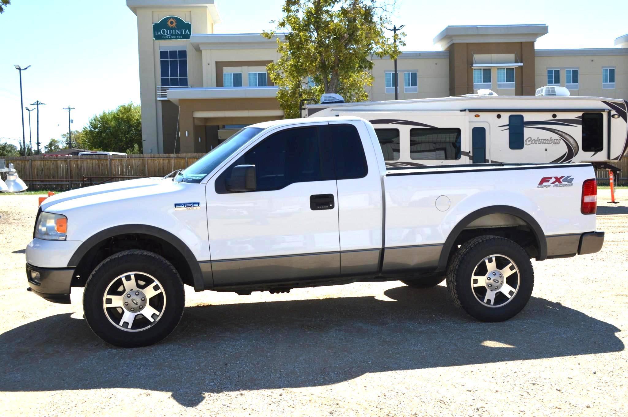 2005 Ford F-150 FX4 Pickup Truck Extended Cab, 4WD, V8, Gas, Automatic, Alarm