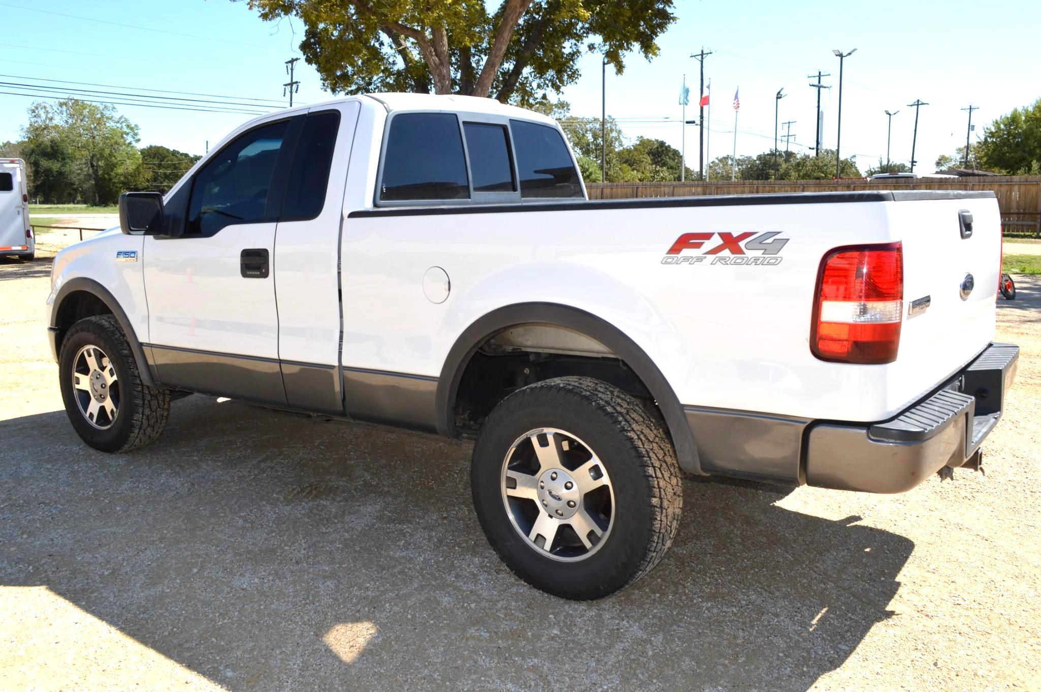 2005 Ford F-150 FX4 Pickup Truck Extended Cab, 4WD, V8, Gas, Automatic, Alarm