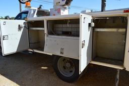 2006 Ford F-550 Bucket Truck, V8 Diesel, Automatic, 4x2, 6.0L