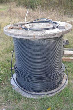 Spool of Fiber Optic Cable