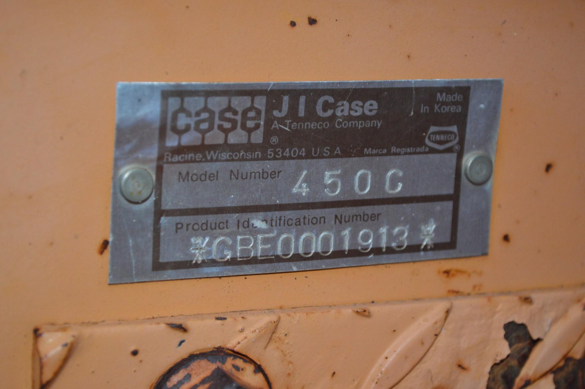 Case 450C Dozer with 6-Way Blade