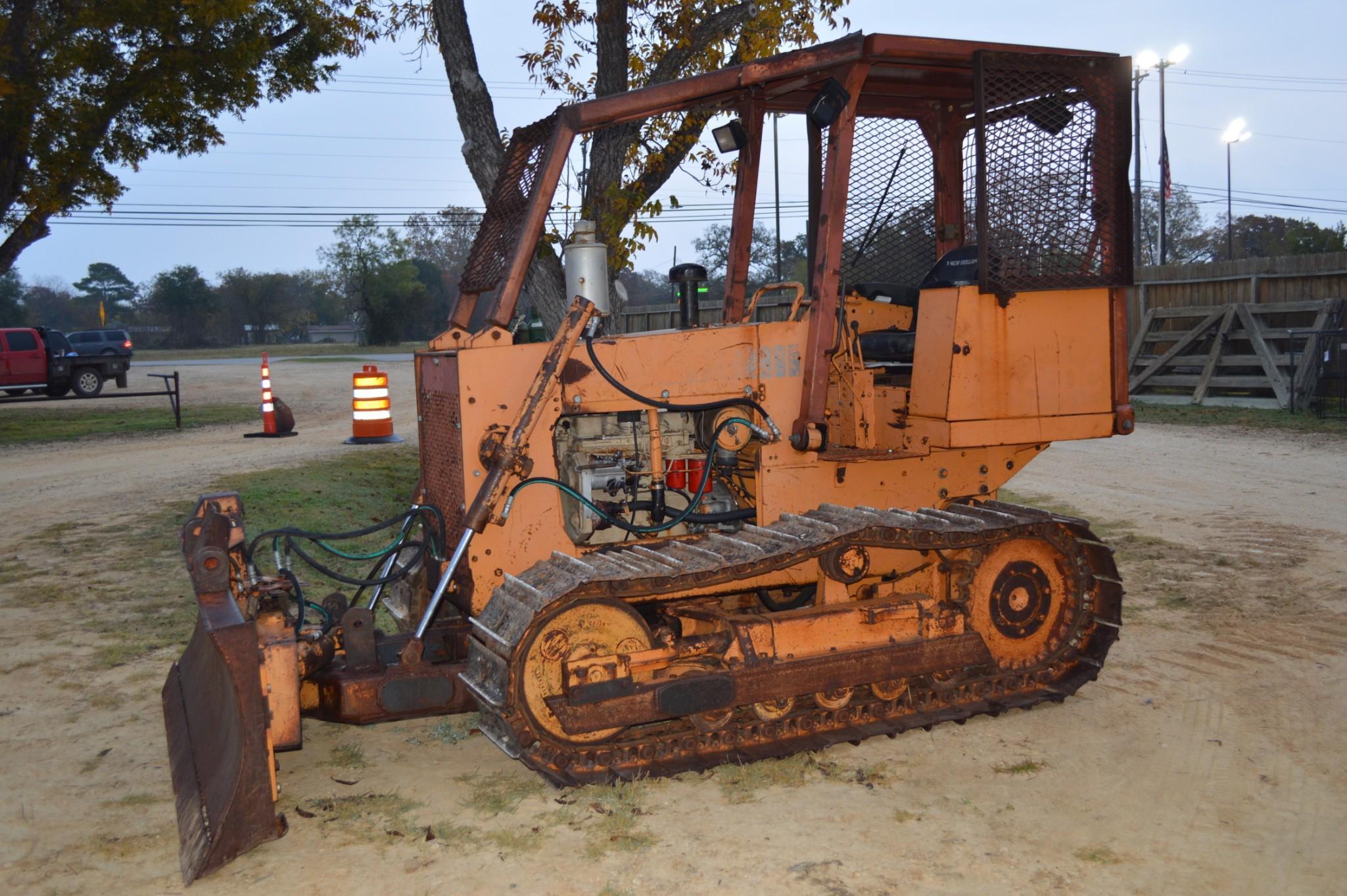 Case 450C Dozer with 6-Way Blade