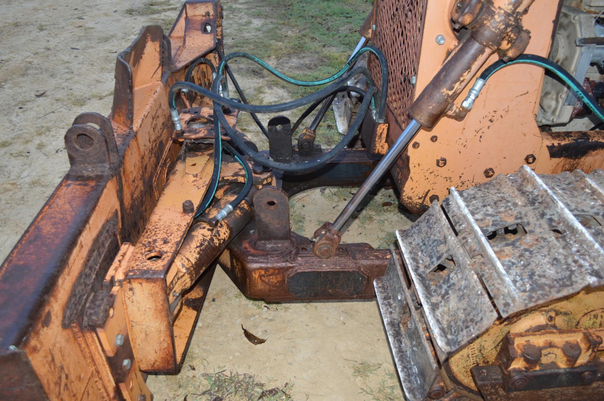 Case 450C Dozer with 6-Way Blade