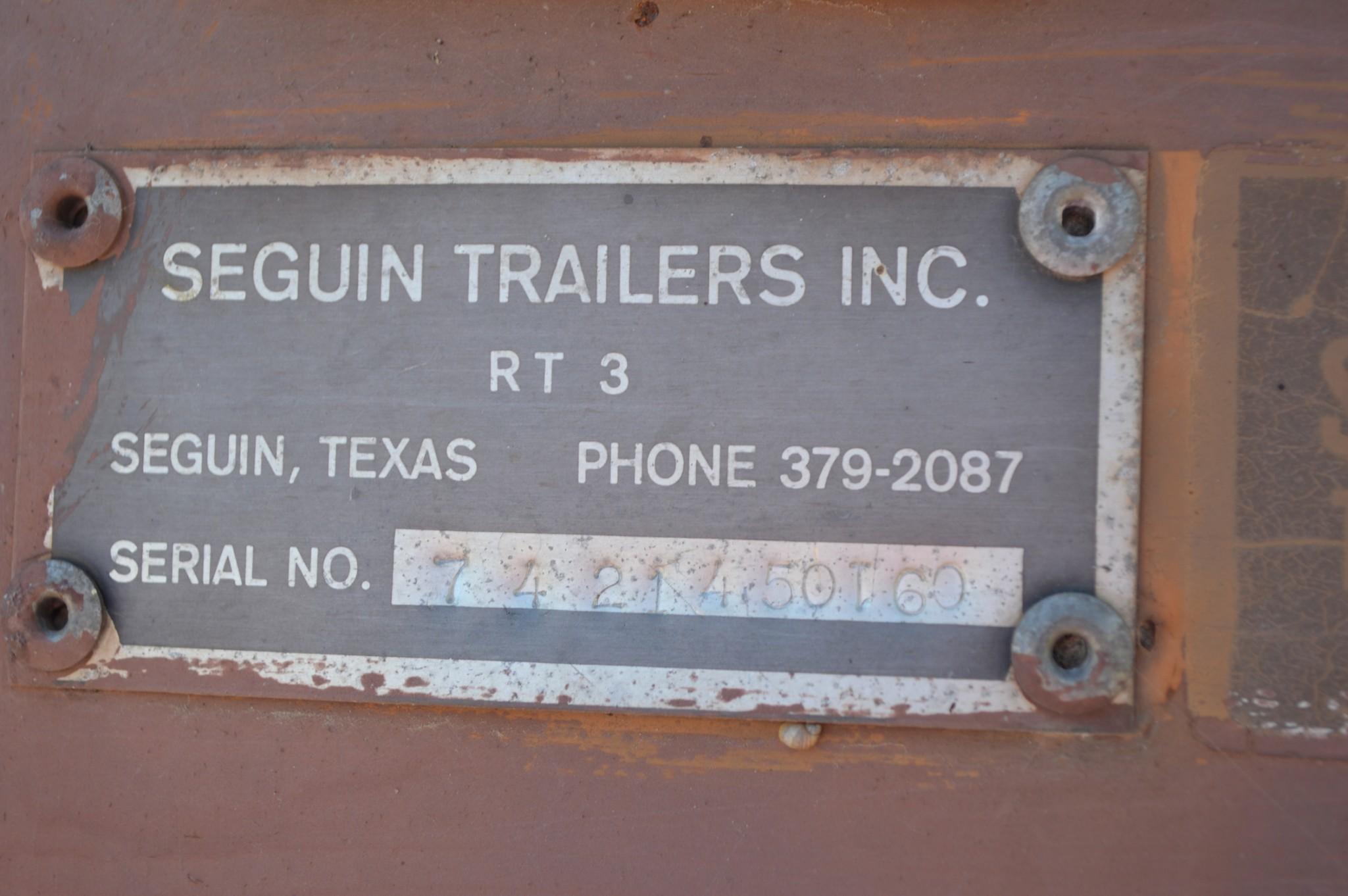 Seguin Trailers 14' Bumper Pull Stock Trailer