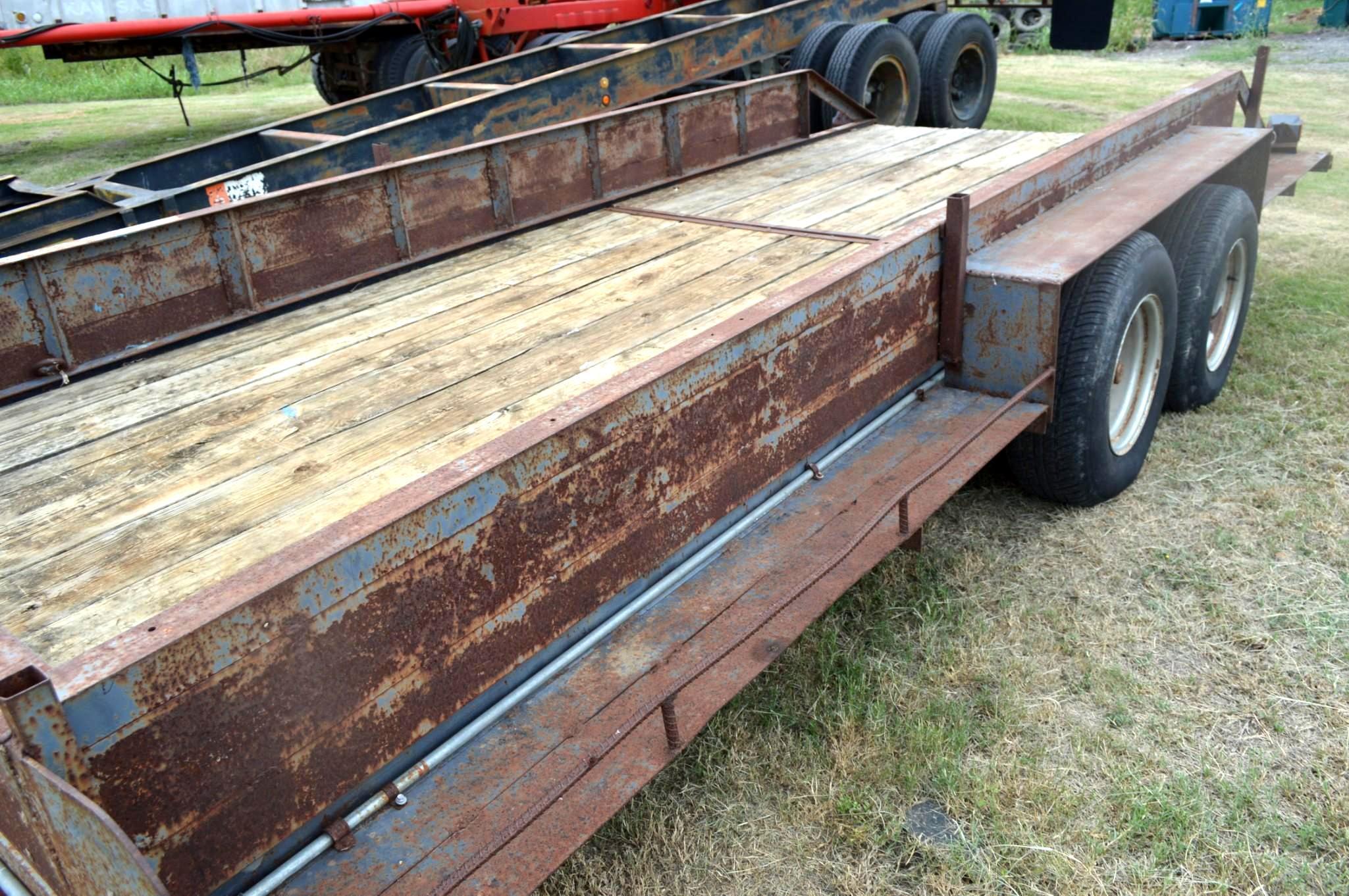 16' Homemade Flatbed Trailer