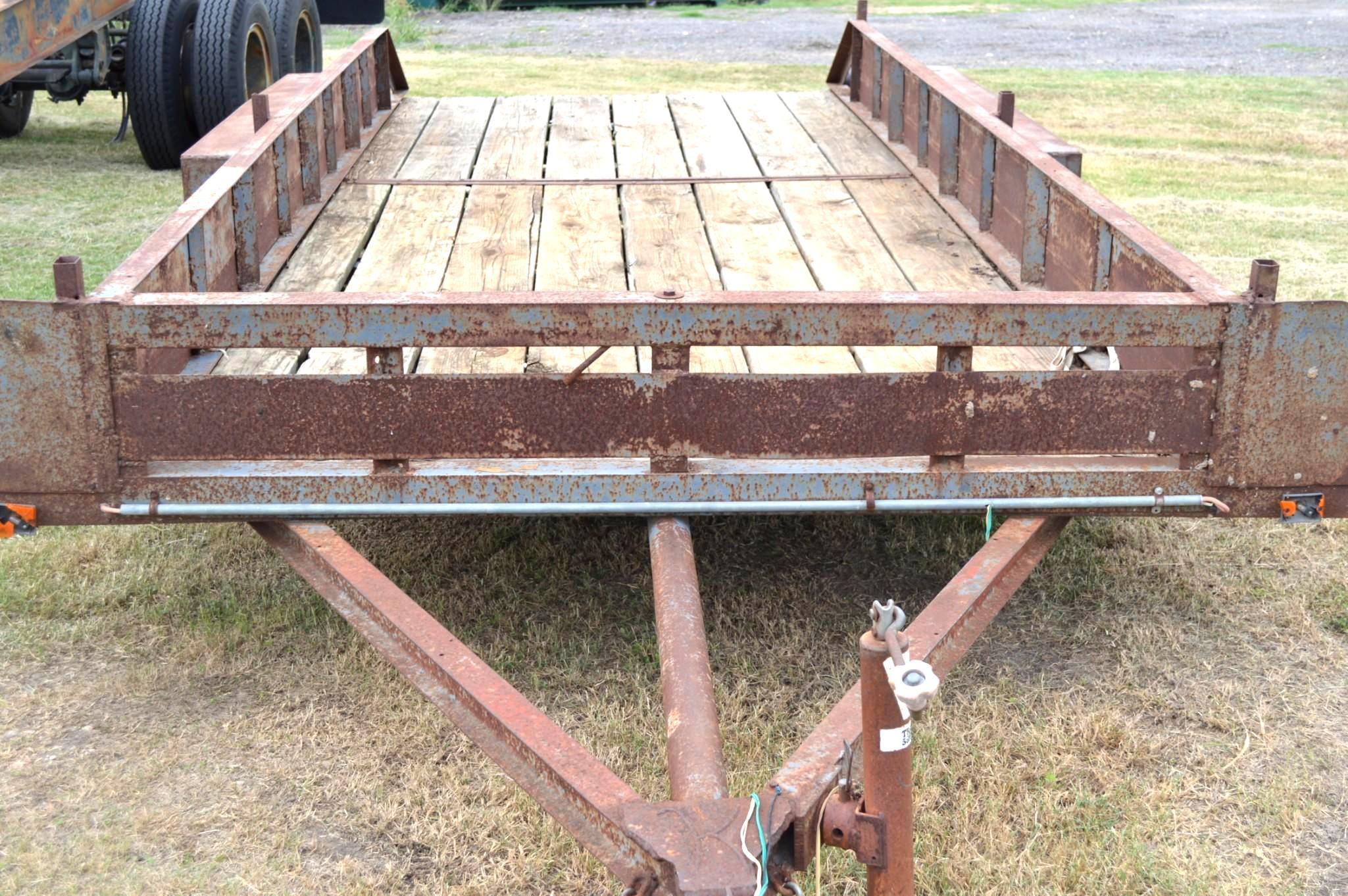 16' Homemade Flatbed Trailer