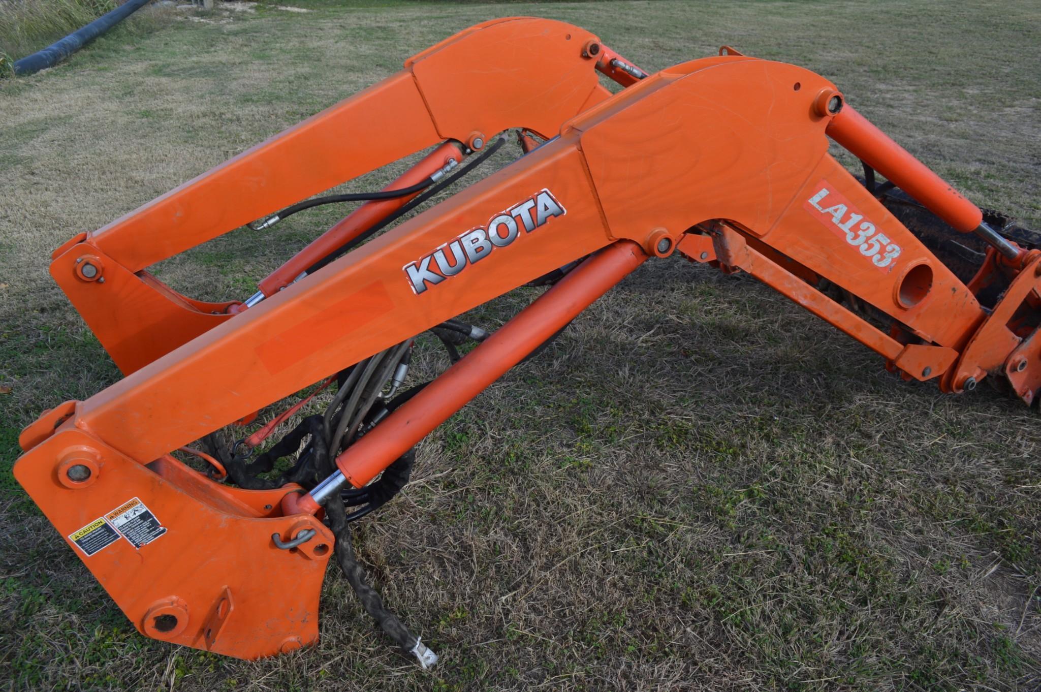 Kubota LA1353 Front End Loader Attachment