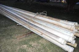 40 jts. of 4" PVC Pipe in 20' Sections