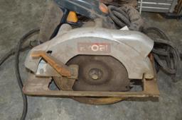 Assorted Circular Saws and Planer