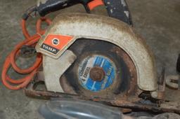 Assorted Circular Saws and Planer