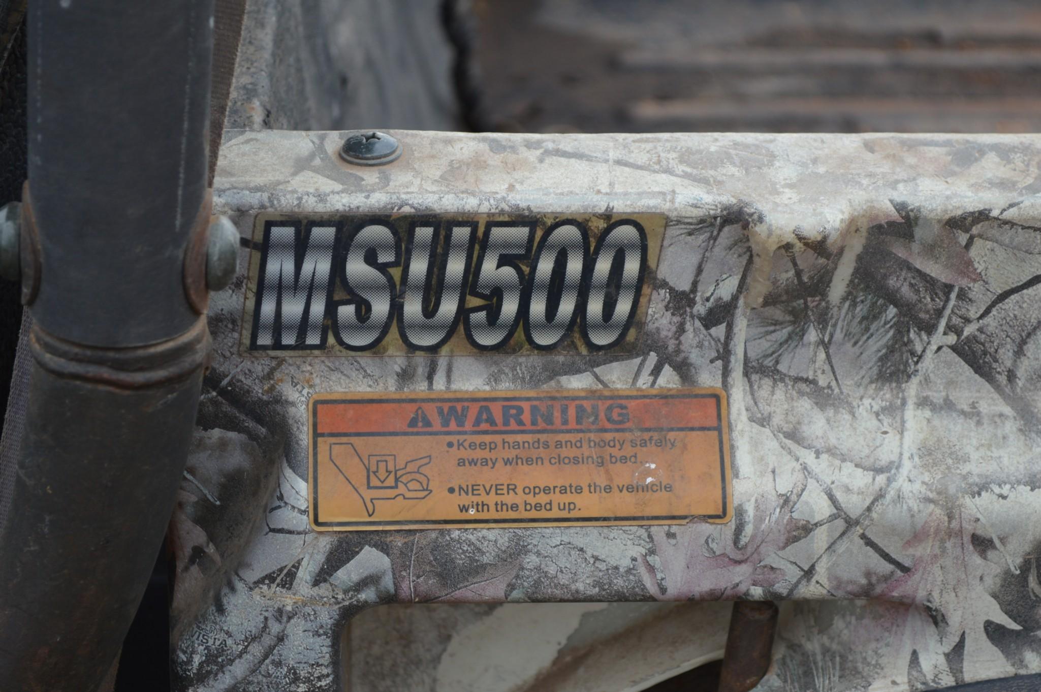 2012 Massimo MSU500 UTV