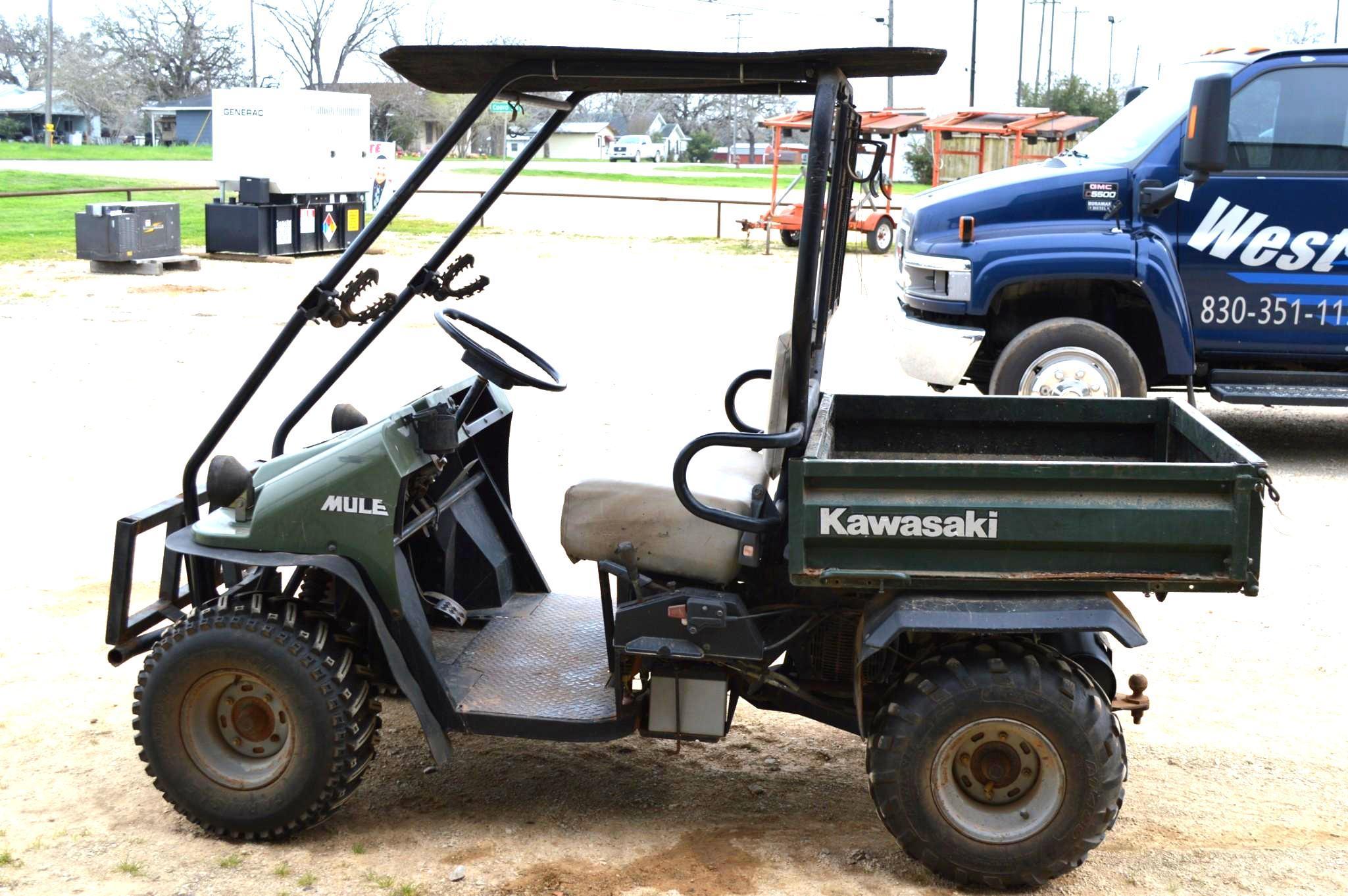 Kawasaki 550 Mule, Gas