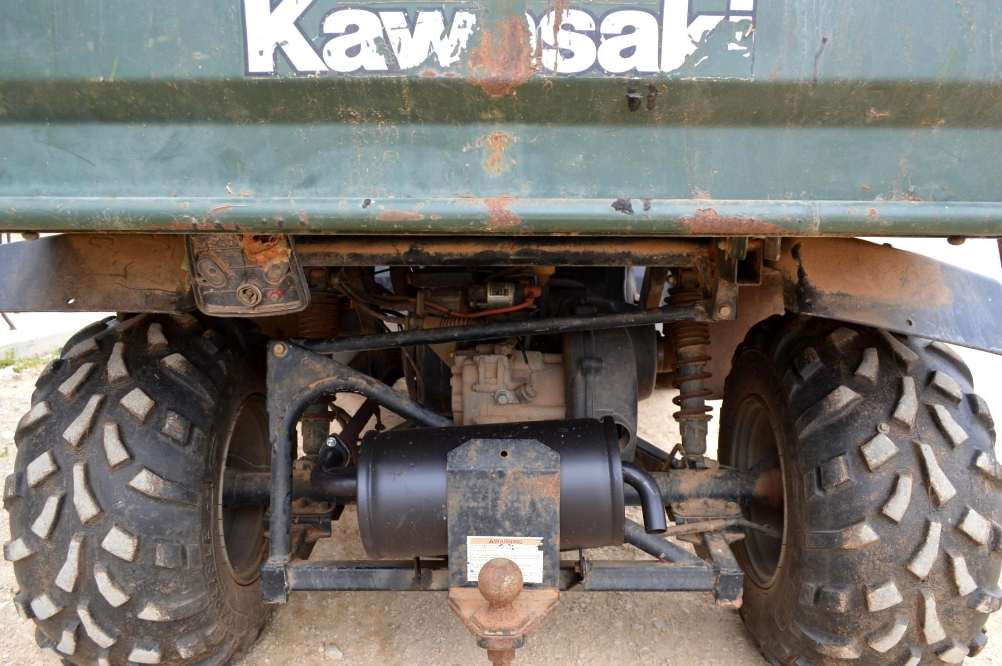 Kawasaki 550 Mule, Gas