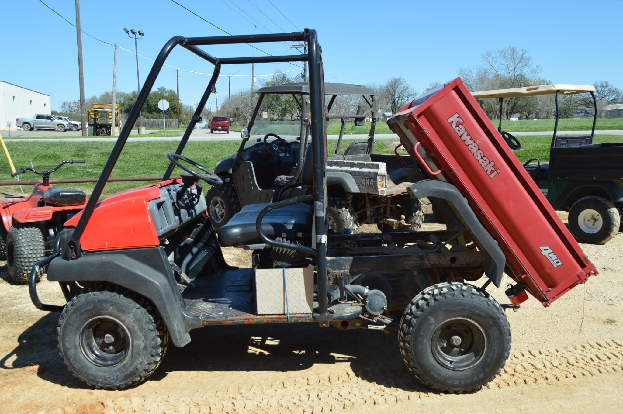 2001 Kawasaki 4x4 Mule, Gasoline