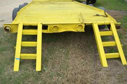 16' 3-Axle Equipment/Utility Trailer with ramps