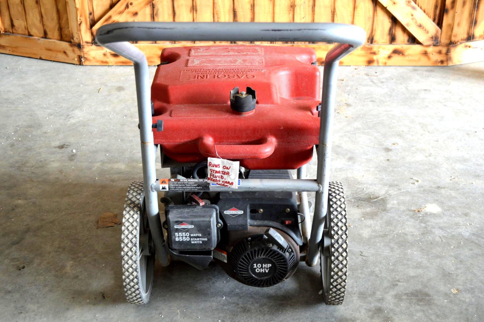 Briggs & Stratton 10hp Generator