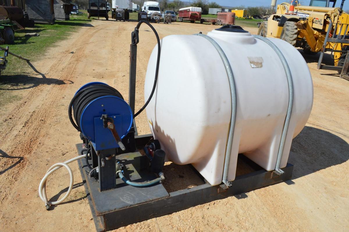 Coxreel 225 gallon Sprayer on skid