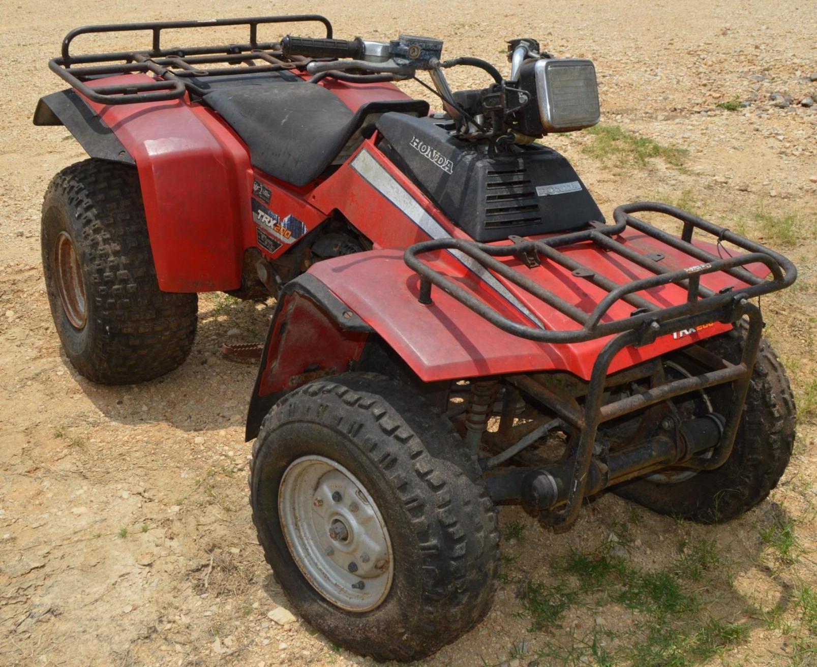 Honda TRX 200 4 Wheeler