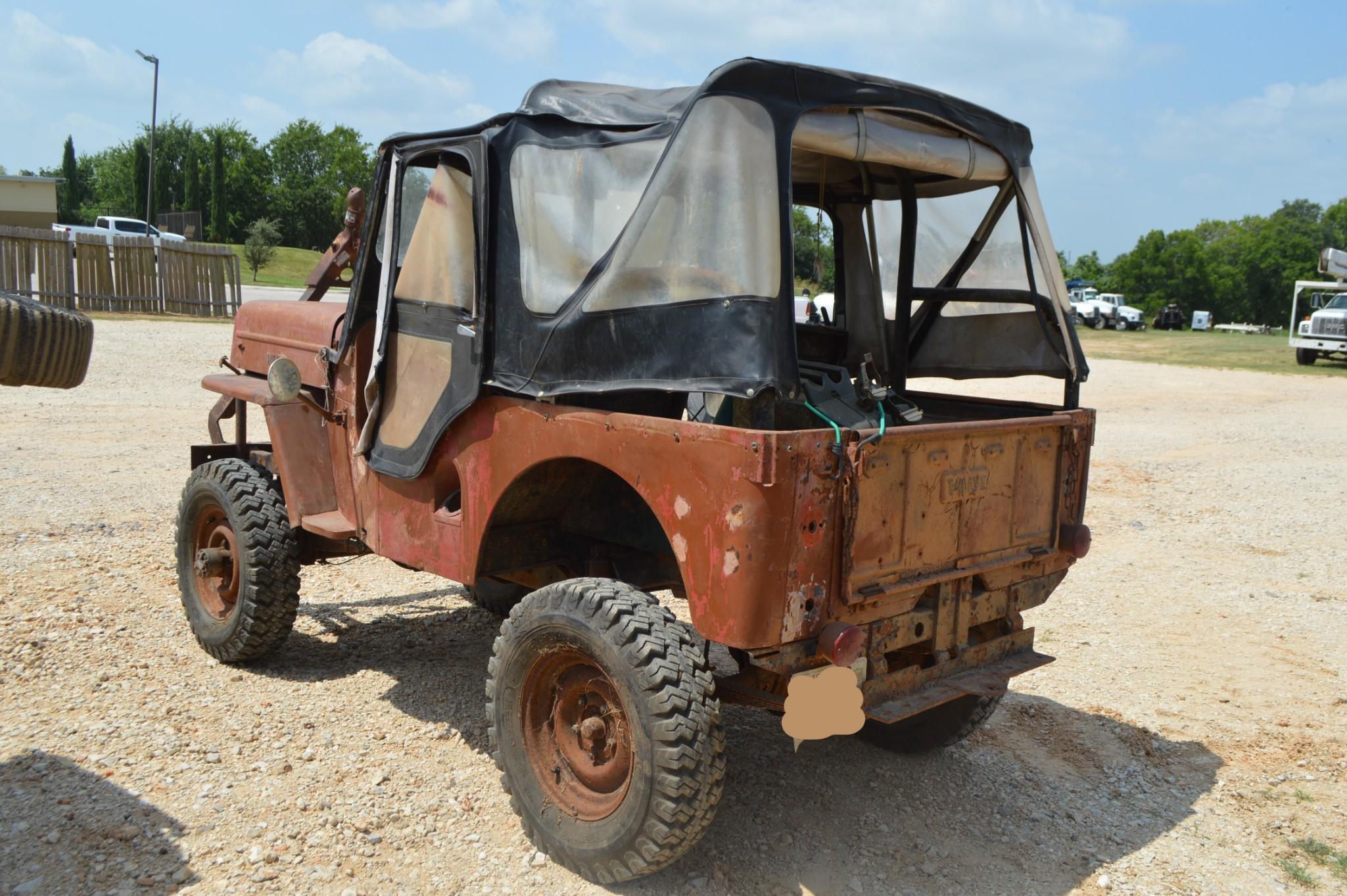 1952 Willys Jeep CJ 3A