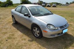 2002 Dodge Neon Passenger Car