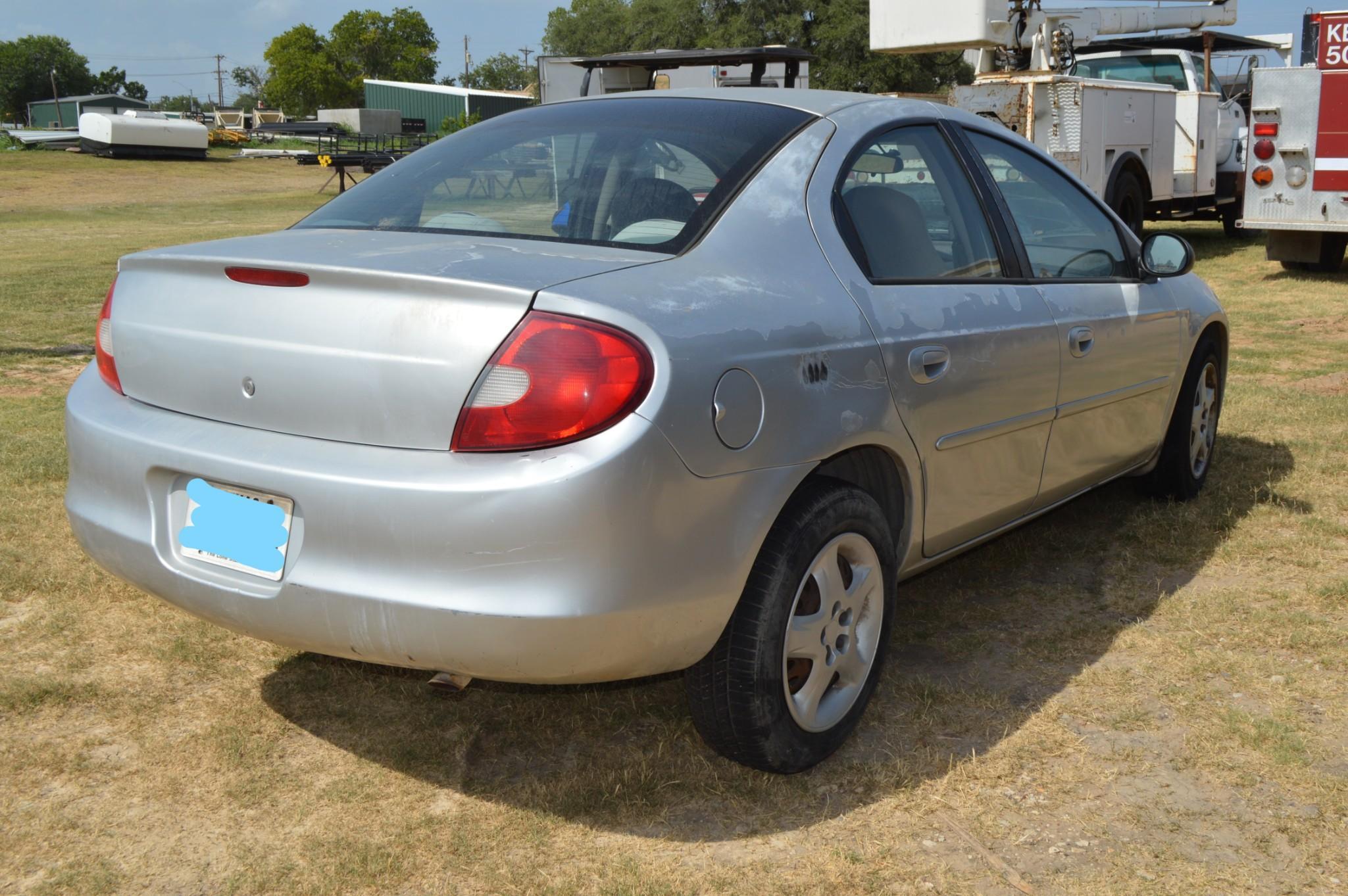 2002 Dodge Neon Passenger Car