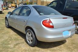 2002 Dodge Neon Passenger Car