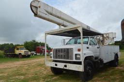 2000 GMC C7500 Terex Telelect Bucket Truck