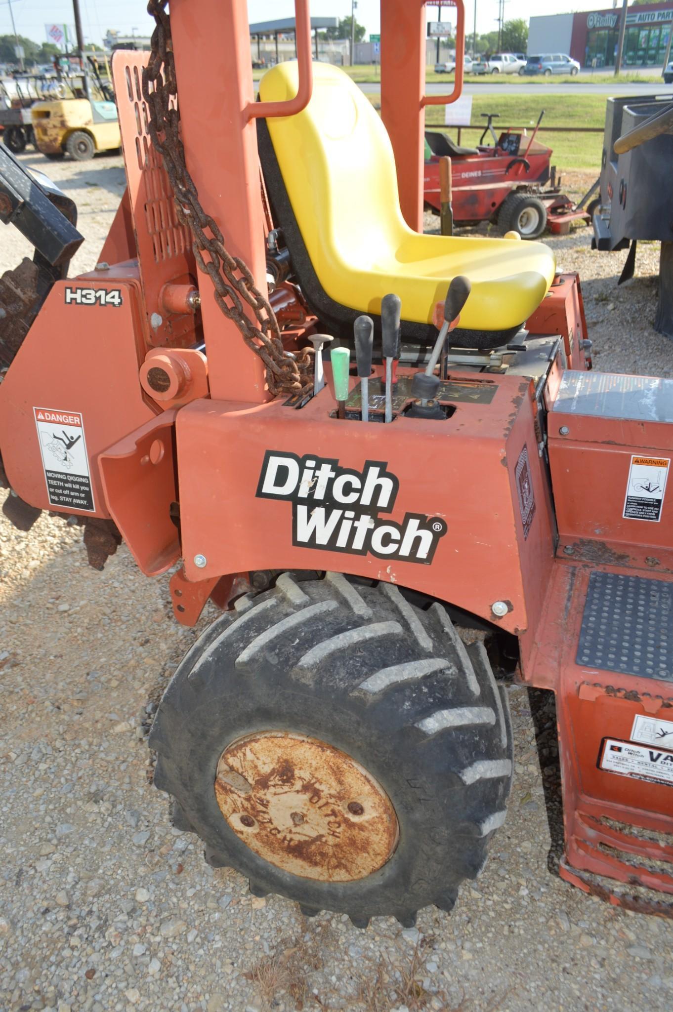 Ditch Witch RT45 Trencher with Backhoe Attachment