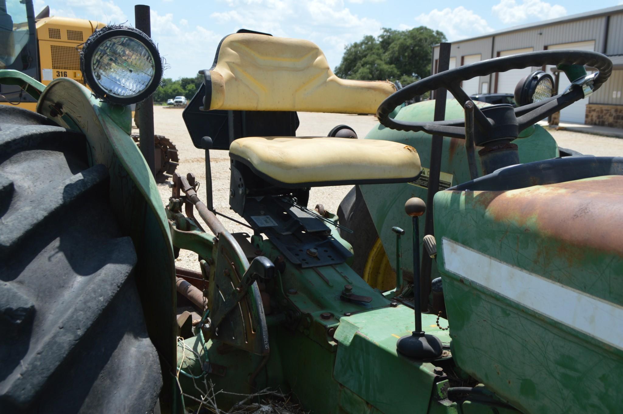 John Deere 2WD 1530 Tractor with 5' Bush Hog Shredder, Diesel