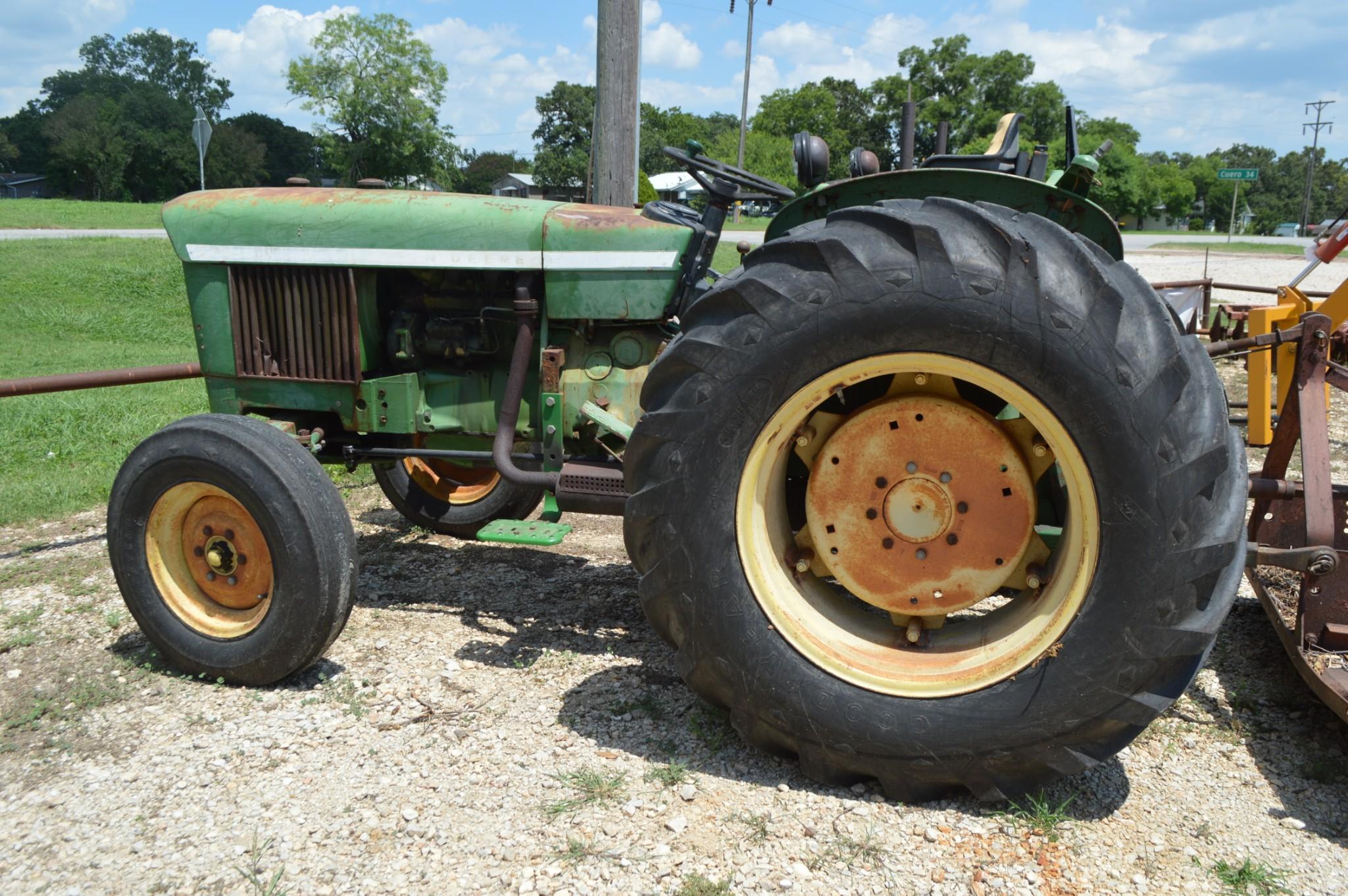 John Deere 2WD 1530 Tractor with 5' Bush Hog Shredder, Diesel