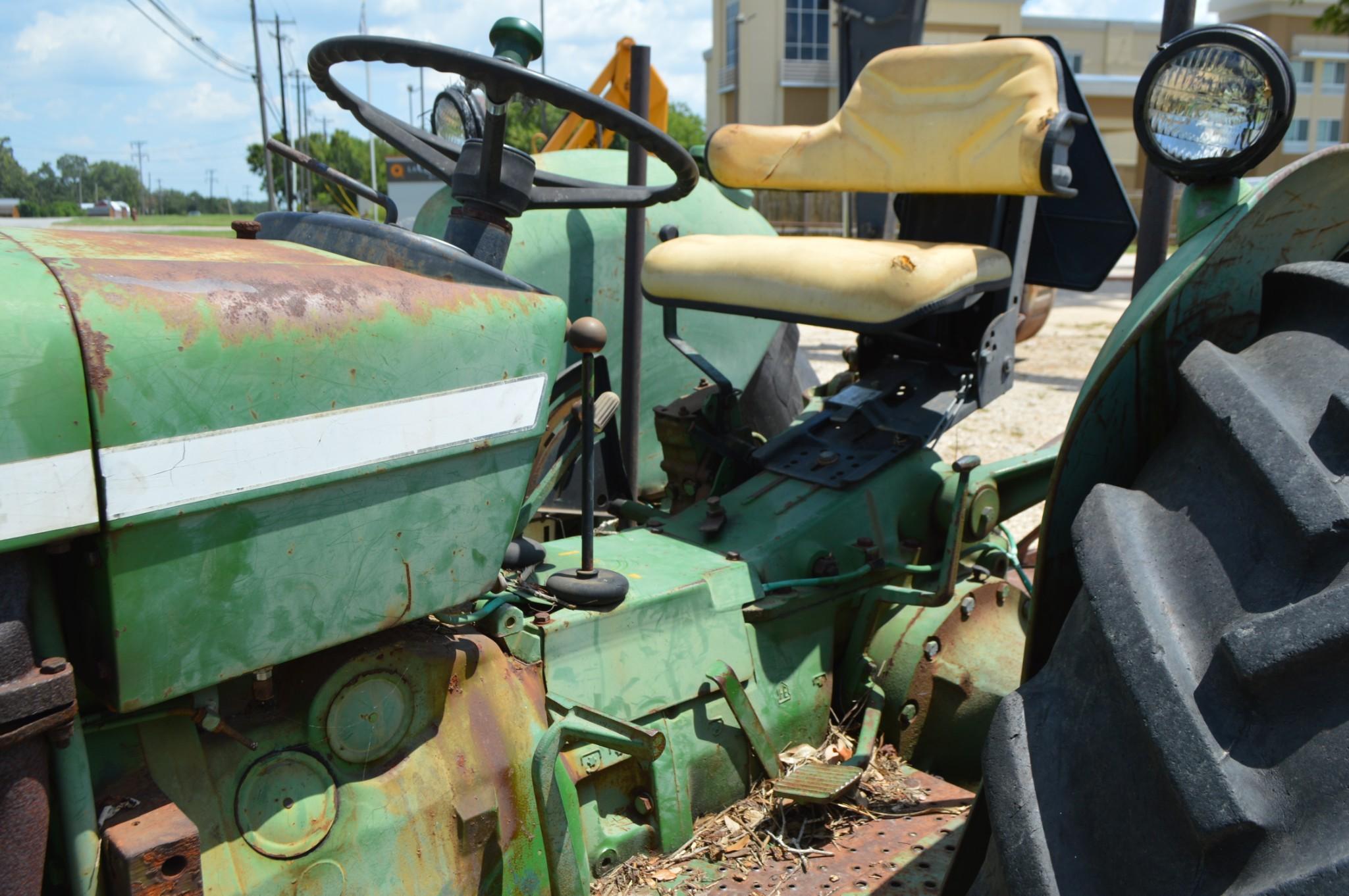 John Deere 2WD 1530 Tractor with 5' Bush Hog Shredder, Diesel