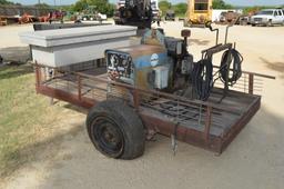 Miller Welder and Tool Box on Trailer