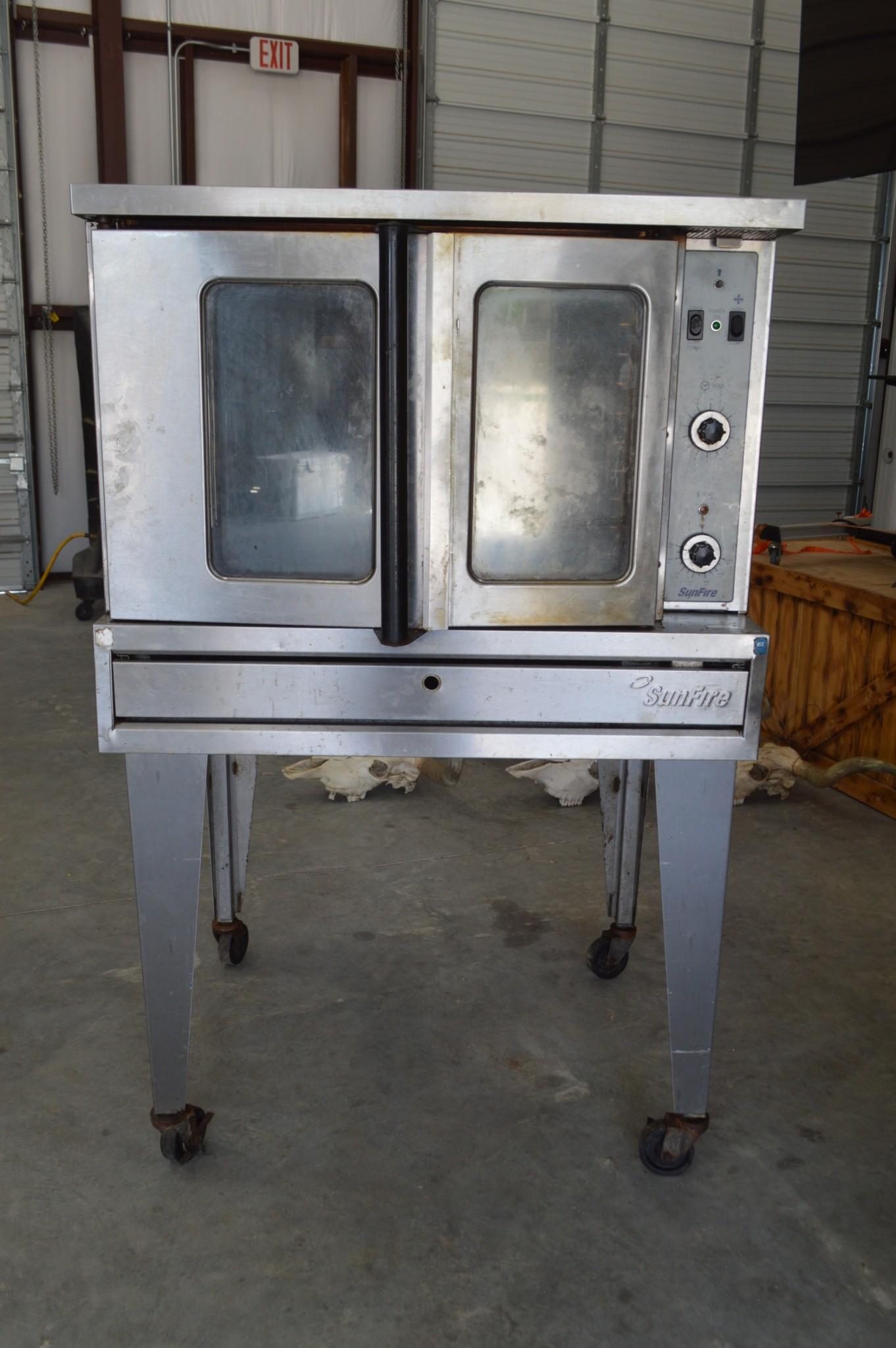 SunFire Commercial Convection Kitchen/Restaurant Oven