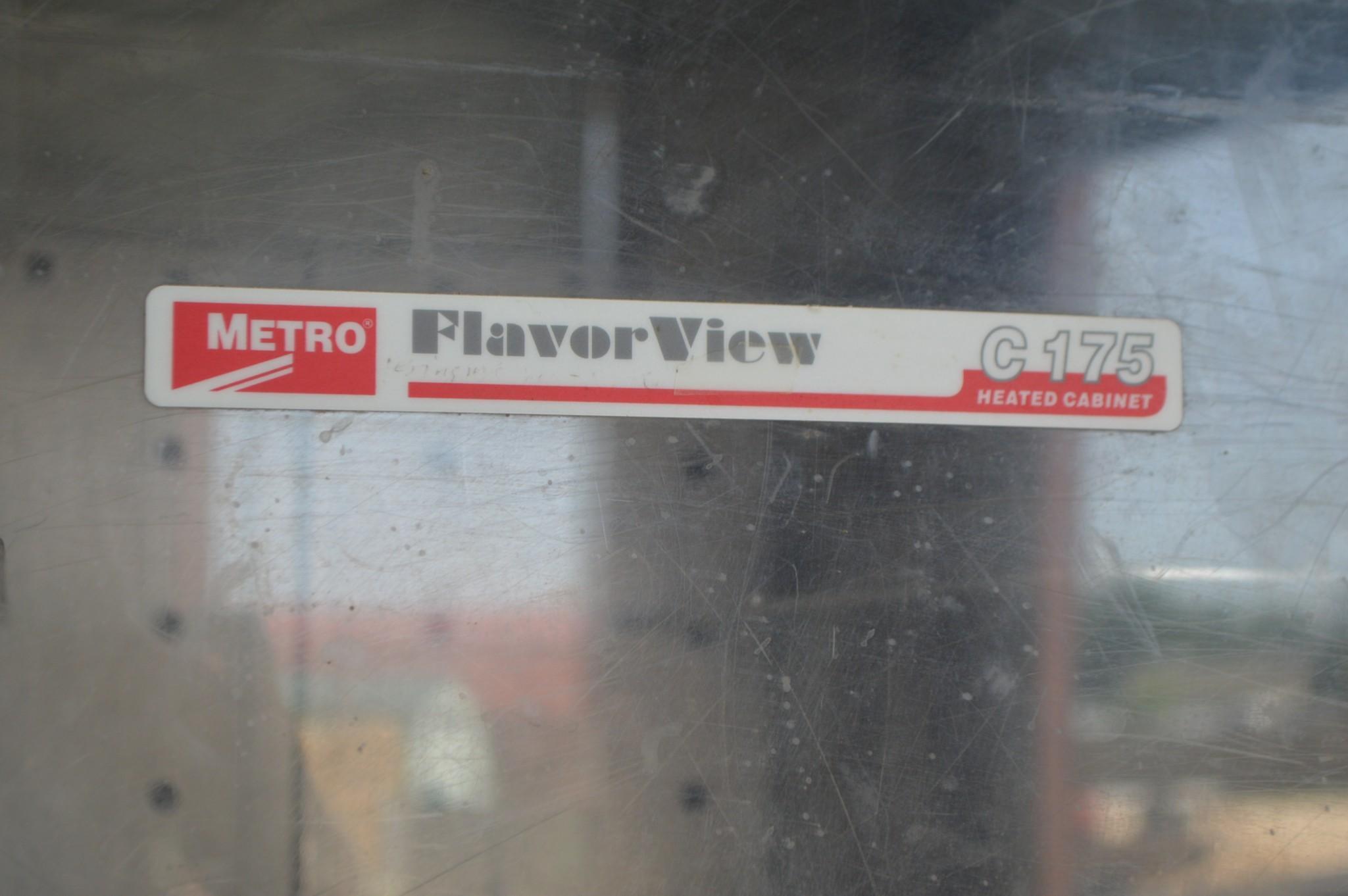 Metro Flavor View C175 Commercial Kitchen/Restaurant Heated Cabinet